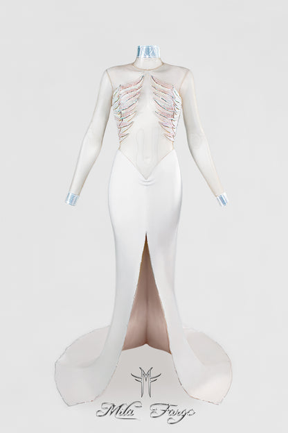 ANGEL OF RESURRECTION GOWN | White Dove