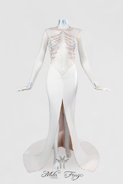 ANGEL OF RESURRECTION GOWN | White Dove