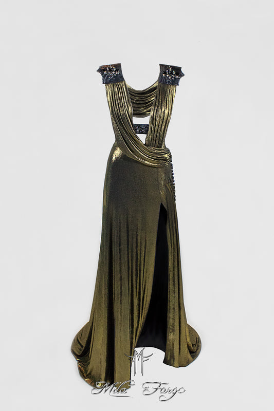 GOLD PHOENIX GOWN | Dark Gold